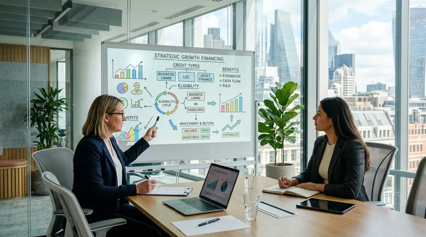 Consultoria financeira para aumentar faturamento com indicação de crédito e soluções estratégicas personalizadas.