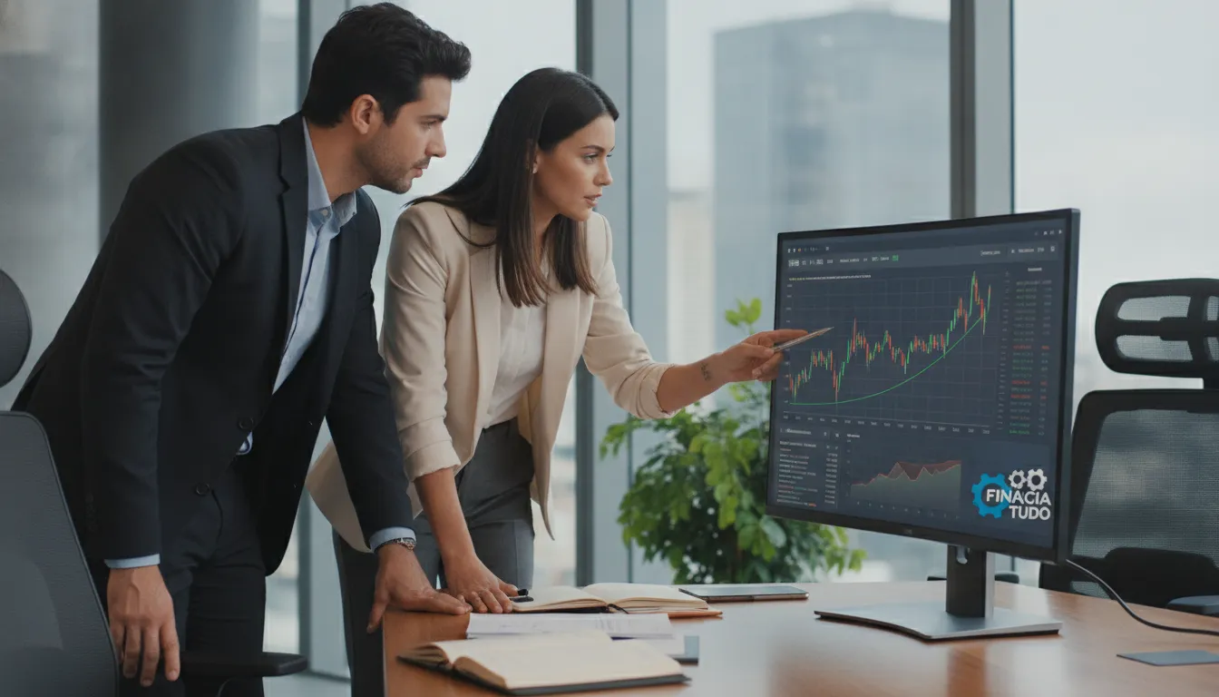 Especialistas Financia Tudo analisando dados financeiros; veículo financiado pode gerar crédito.