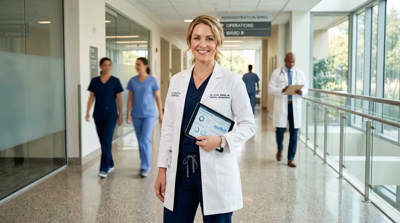 Médica PJ gerenciando sua empresa com assessoria de contabilidade para médicos.