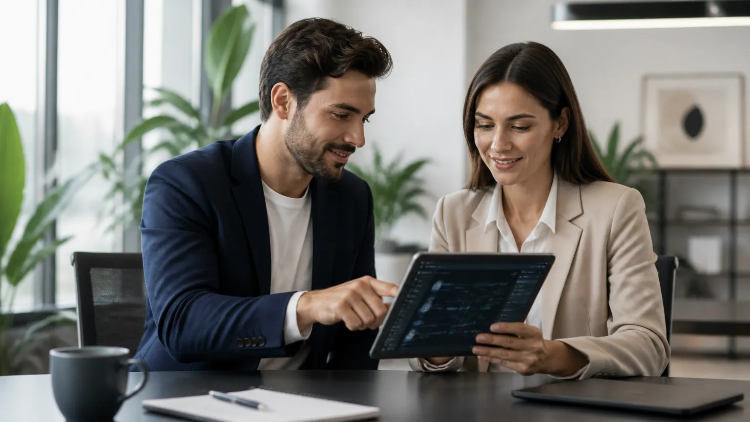 Equipe comercial utilizando automação para padronizar processos e acelerar resultados de vendas.