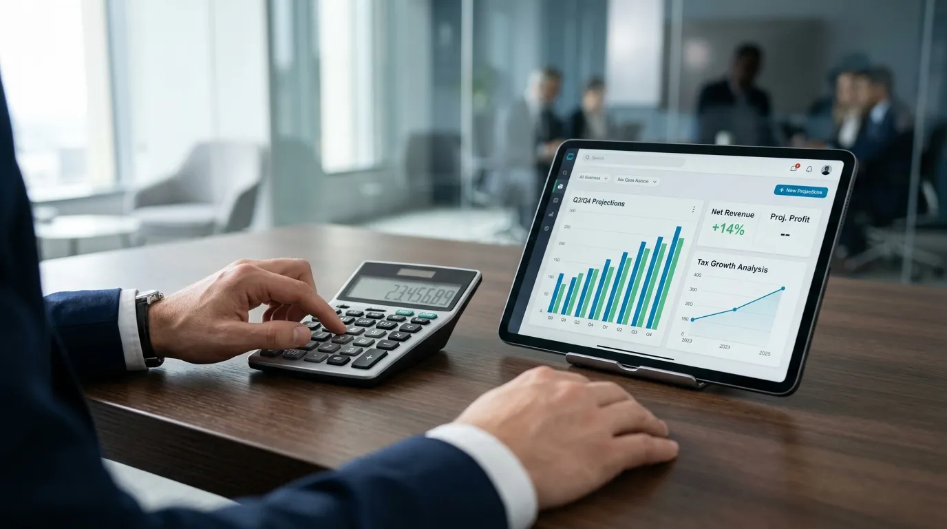 Cálculos para entender se venda de curso online vai pagar mais imposto em 2027.