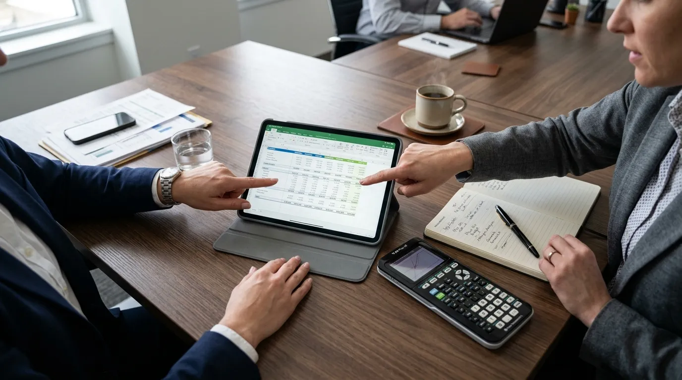 Socios planejam estrategias financeiras para aumentar a margem de lucro de seus serviços nos EUA.