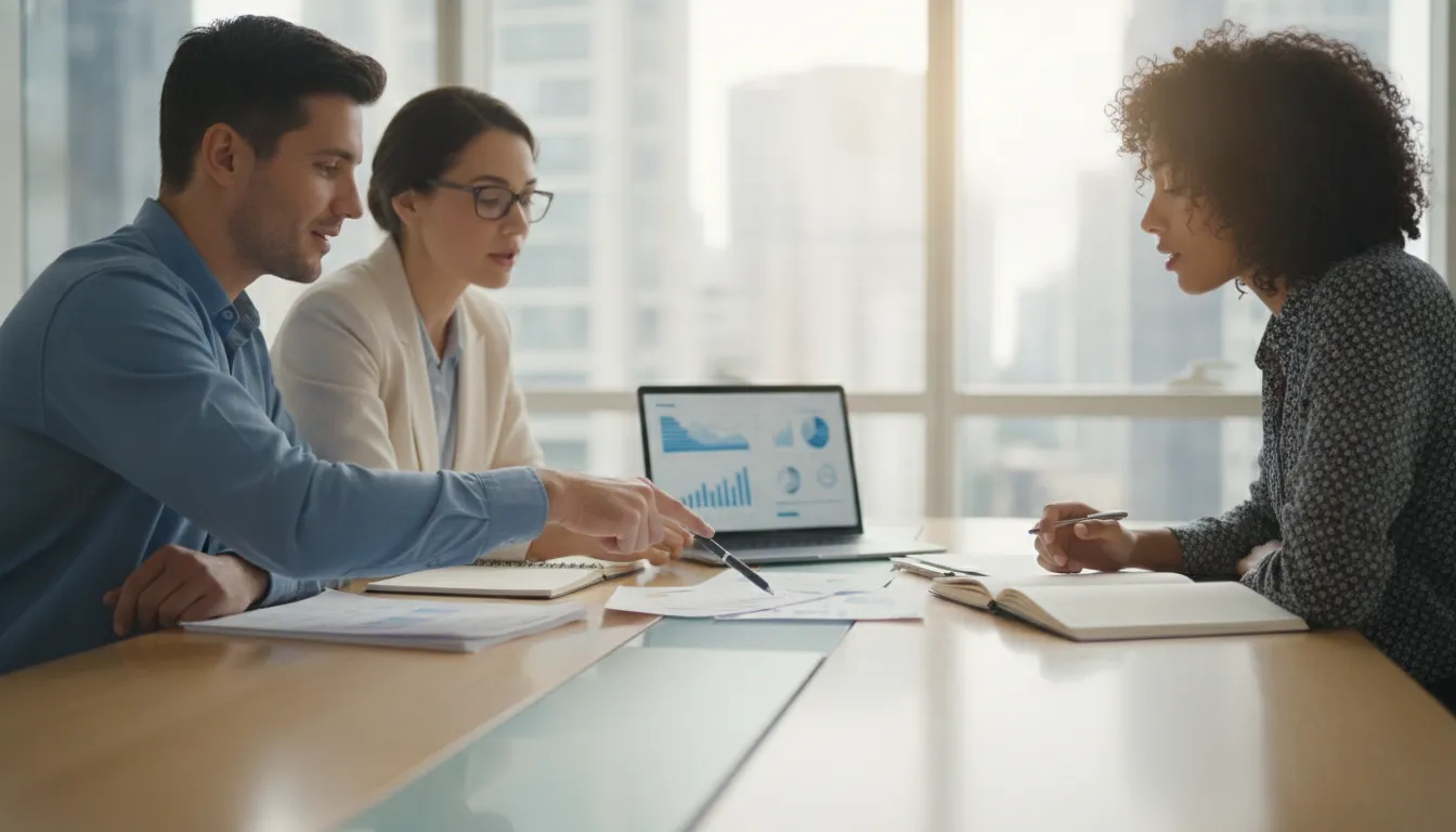 Especialistas discutem financiamento etapa final da obra, oferecendo consultoria e soluções financeiras.