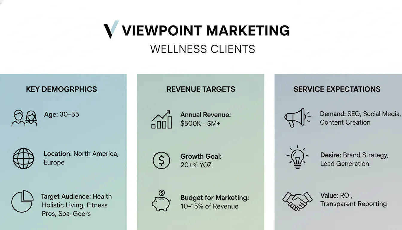 Visualização do perfil de cliente ideal usando um modelo de planejamento para otimizar estratégias de marketing.