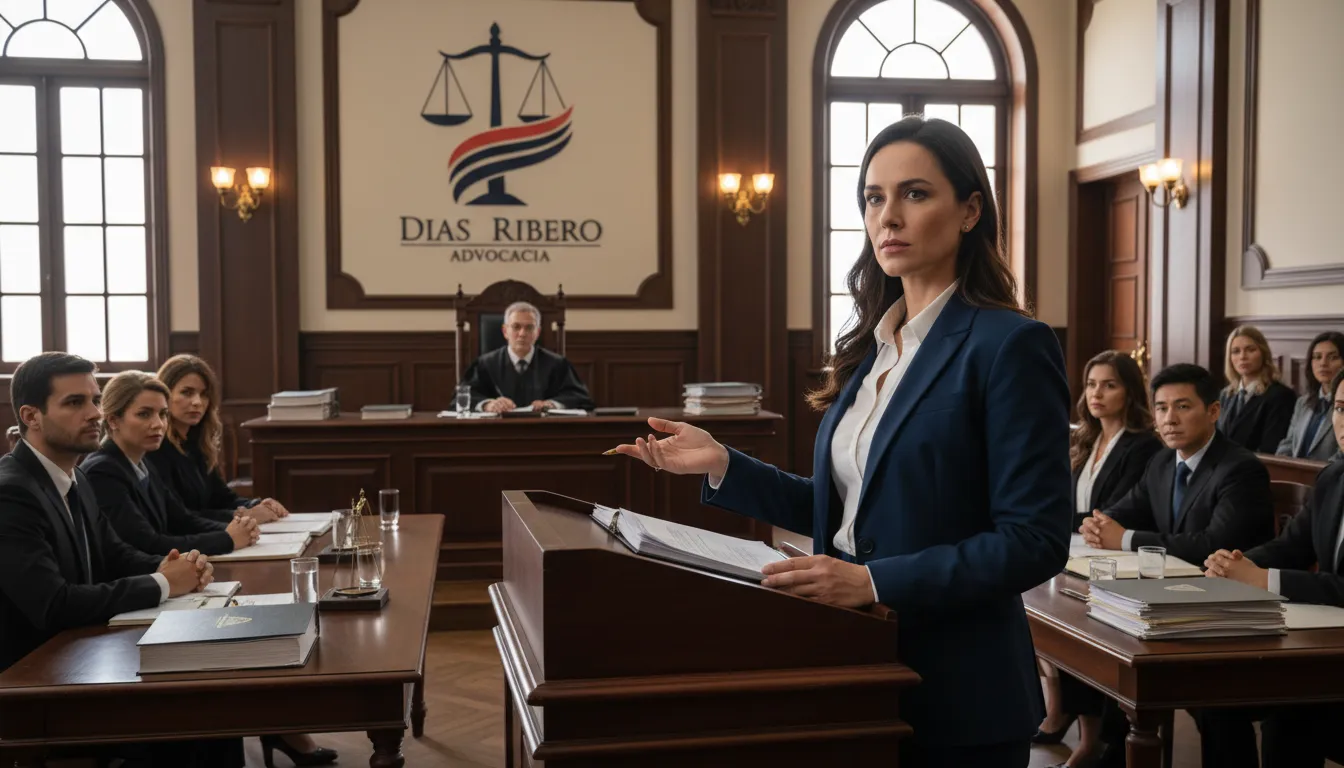 Advogado em Diadema da Dias Ribeiro representando um cliente em ação judicial contra plano de saúde.