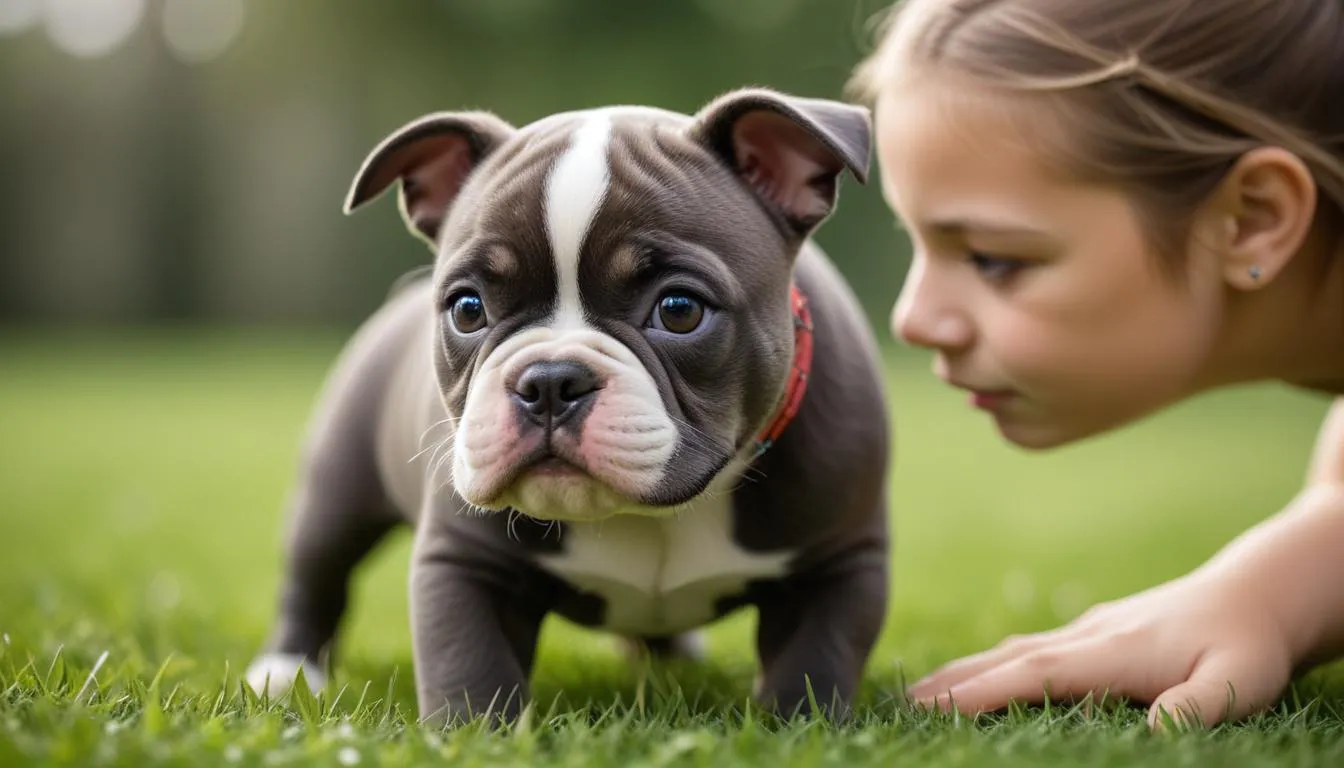 Imagem relacionada a: Características Físicas dos Filhotes de American Bully