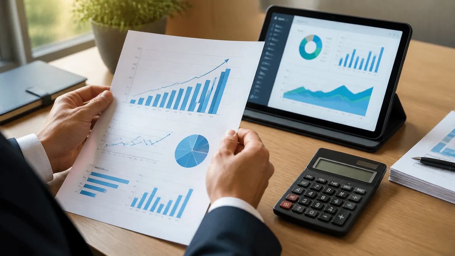 Relatório financeiro indicando capital necessário para expandir empresa com segurança.