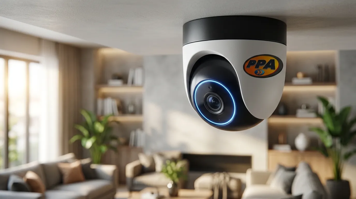 Guia da câmera de segurança 360 graus wifi