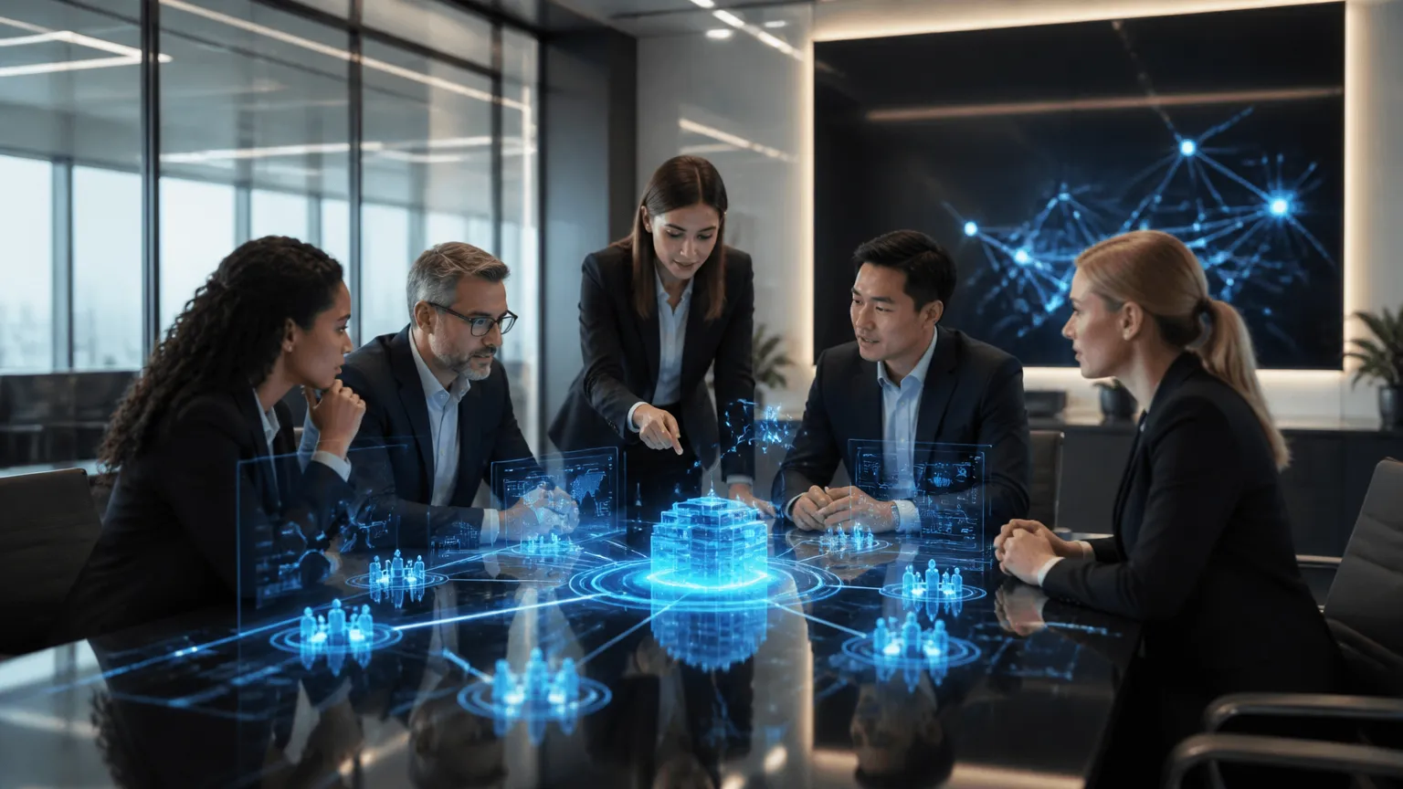 Equipe de TI planejando implementação de microsegmentação sob princípios da metodologia Zero Trust na empresa.