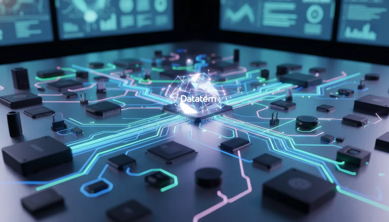 Plataforma Datatem gerencia chips M2M e IoT de diversas operadoras, centralizando conectividade.
