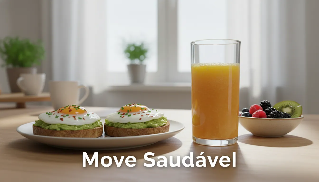 Café da manhã saudável com torrada de abacate, ideal para quem busca entender se abacate engorda ou emagrece e como incluí-lo na dieta.