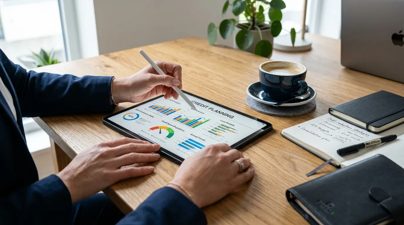 Planejamento para identificar oportunidades de negócios financeiros em atendimento personalizado.
