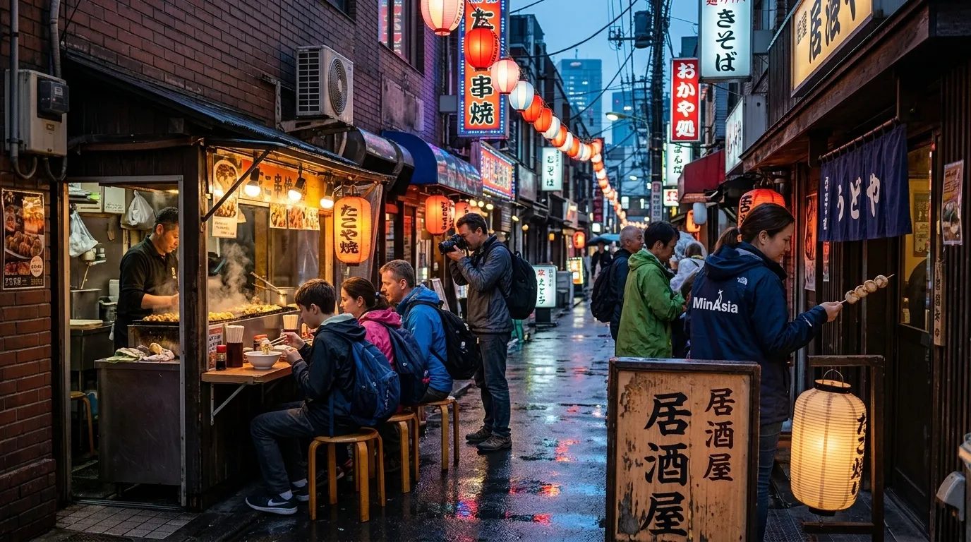 Experiencia gastronomica e urbana em toquio pelo pacote japao.