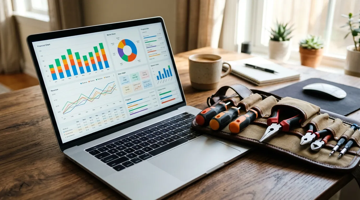 Como Usar um Modelo de Dashboard Financeiro