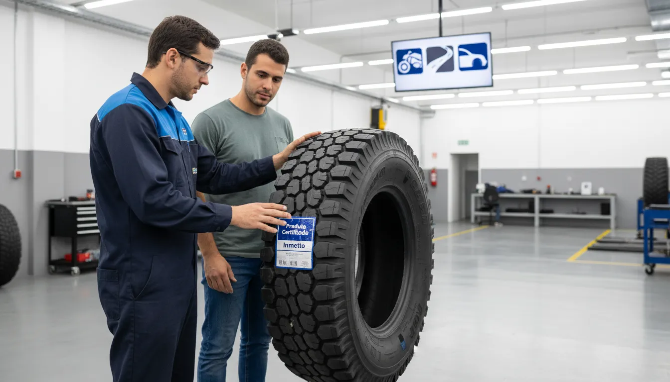 Pneu para carro 4x4 remold com certificação Inmetro, seguro, sustentável e com excelente custo-benefício.