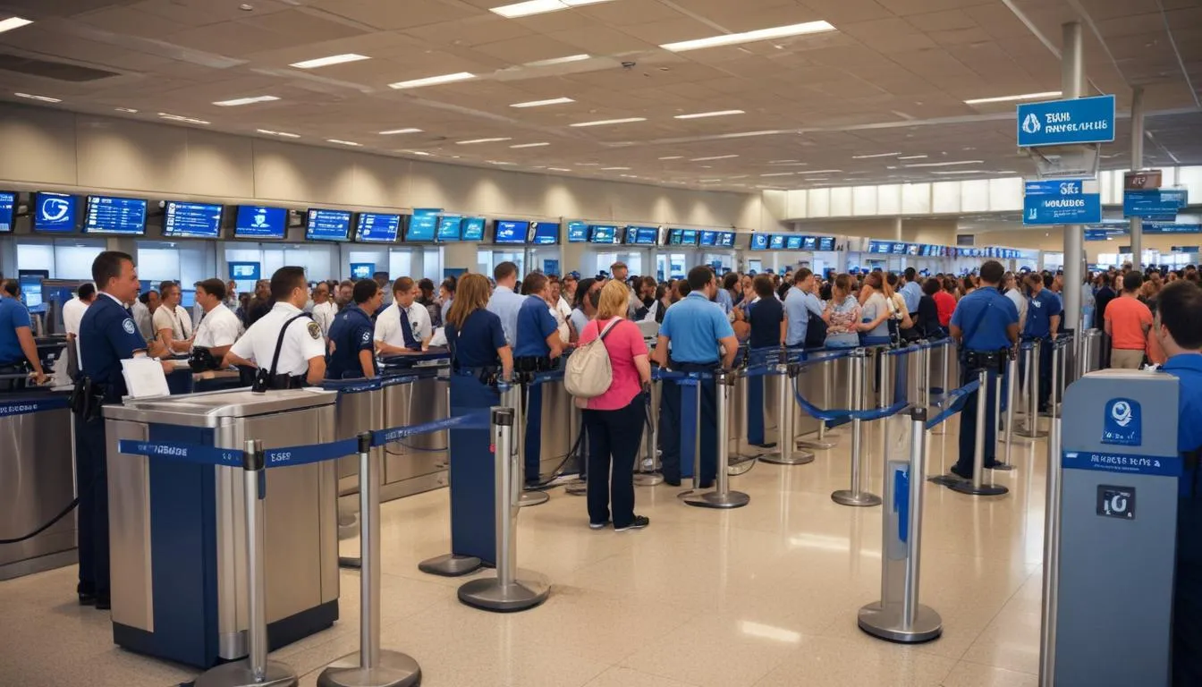 Ilustração da seção: How the TSA PreCheck Enrollment Process Works