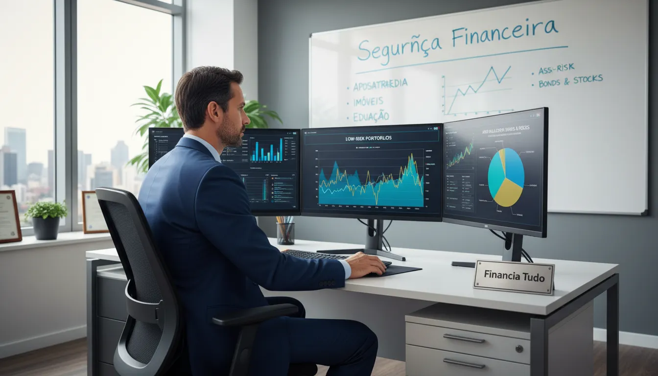 Especialistas da Financia Tudo analisam dados para oferecer as melhores opções de investimentos conservadores, garantindo segurança e planejamento financeiro.