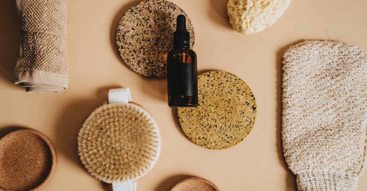 Seleção de produtos naturais para um ritual Hammam, ótimos presentes para o dia das mães, disponíveis no Kairós Spa, promovendo beleza e saúde.