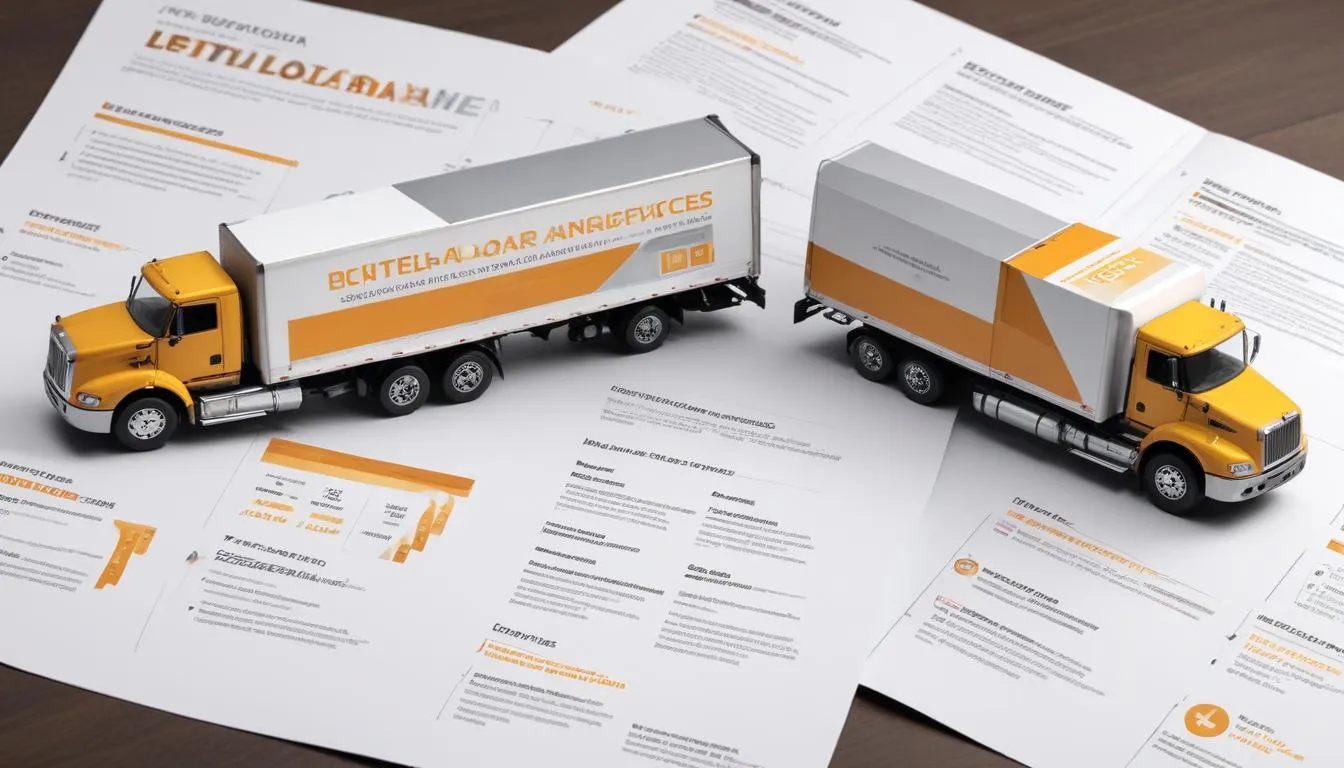 Ilustração da seção: Como Funciona o empréstimo com caminhão em garantia como funciona