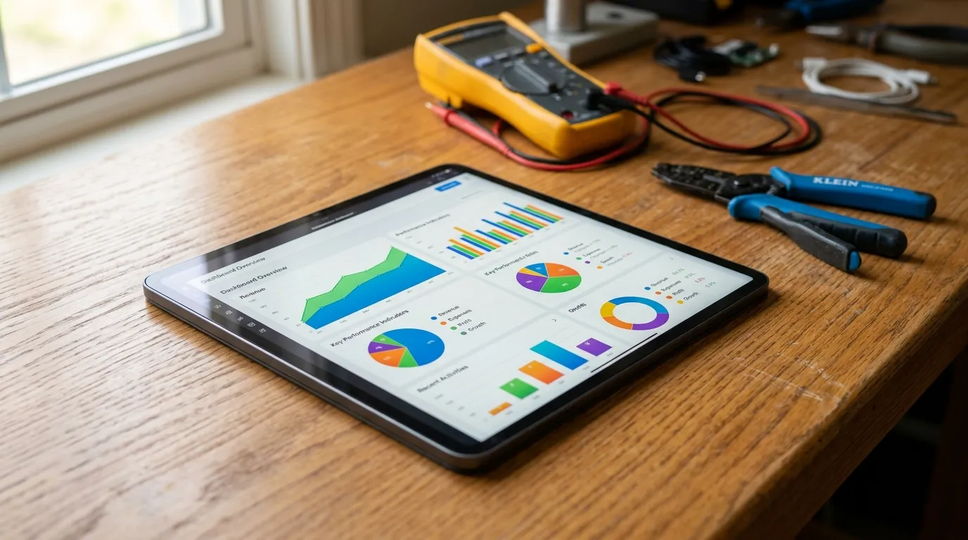 Dashboard financeiro: guia de gestão para técnicos