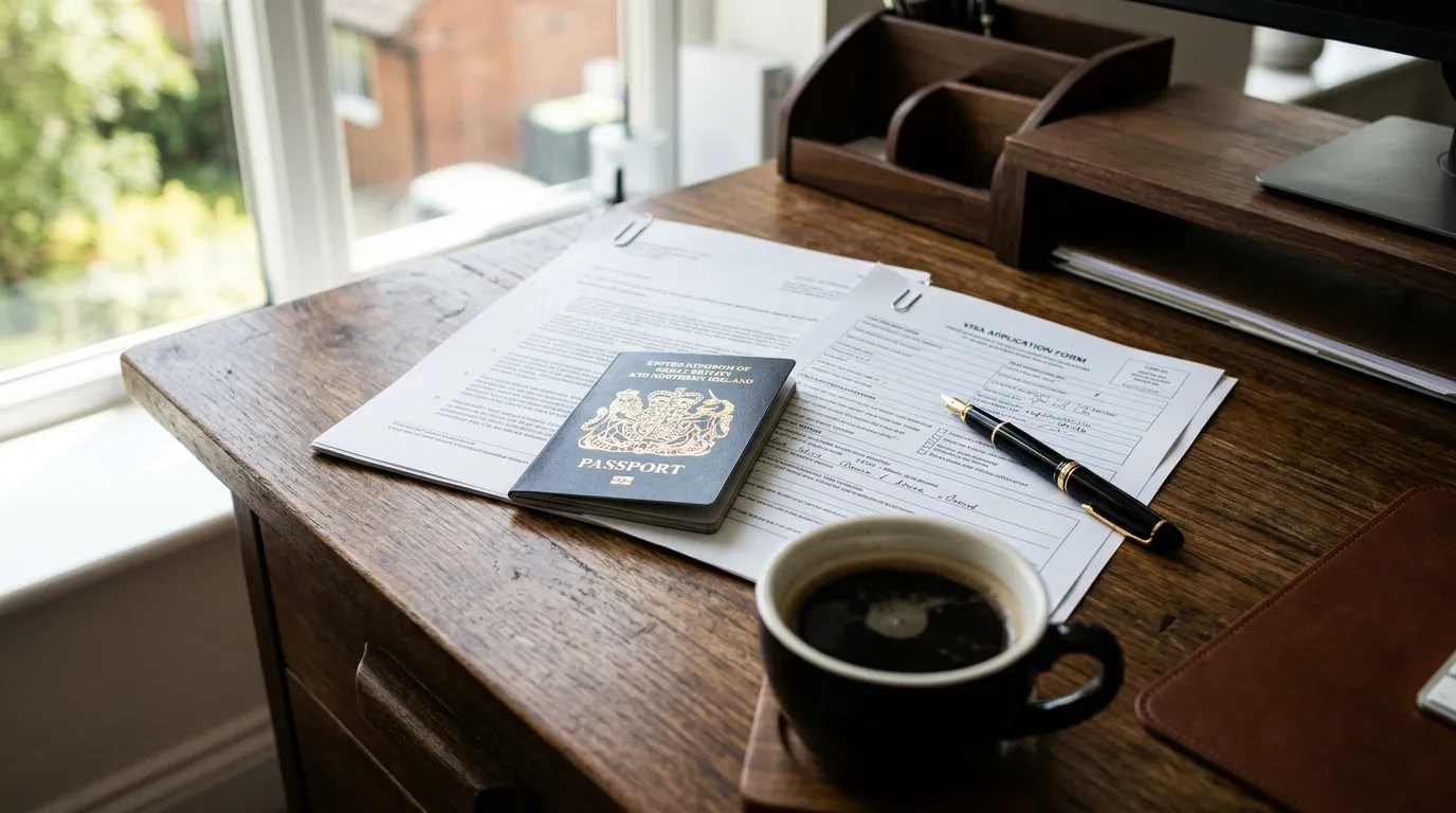 Documentos e vistos essenciais sobre como ir trabalhar nos Estados Unidos com planejamento legal.