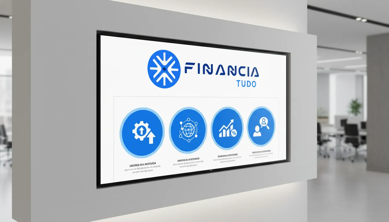 Infográfico detalhando os benefícios da Financia Tudo para encontrar o melhor tipo de crédito para valores altos com segurança e suporte.