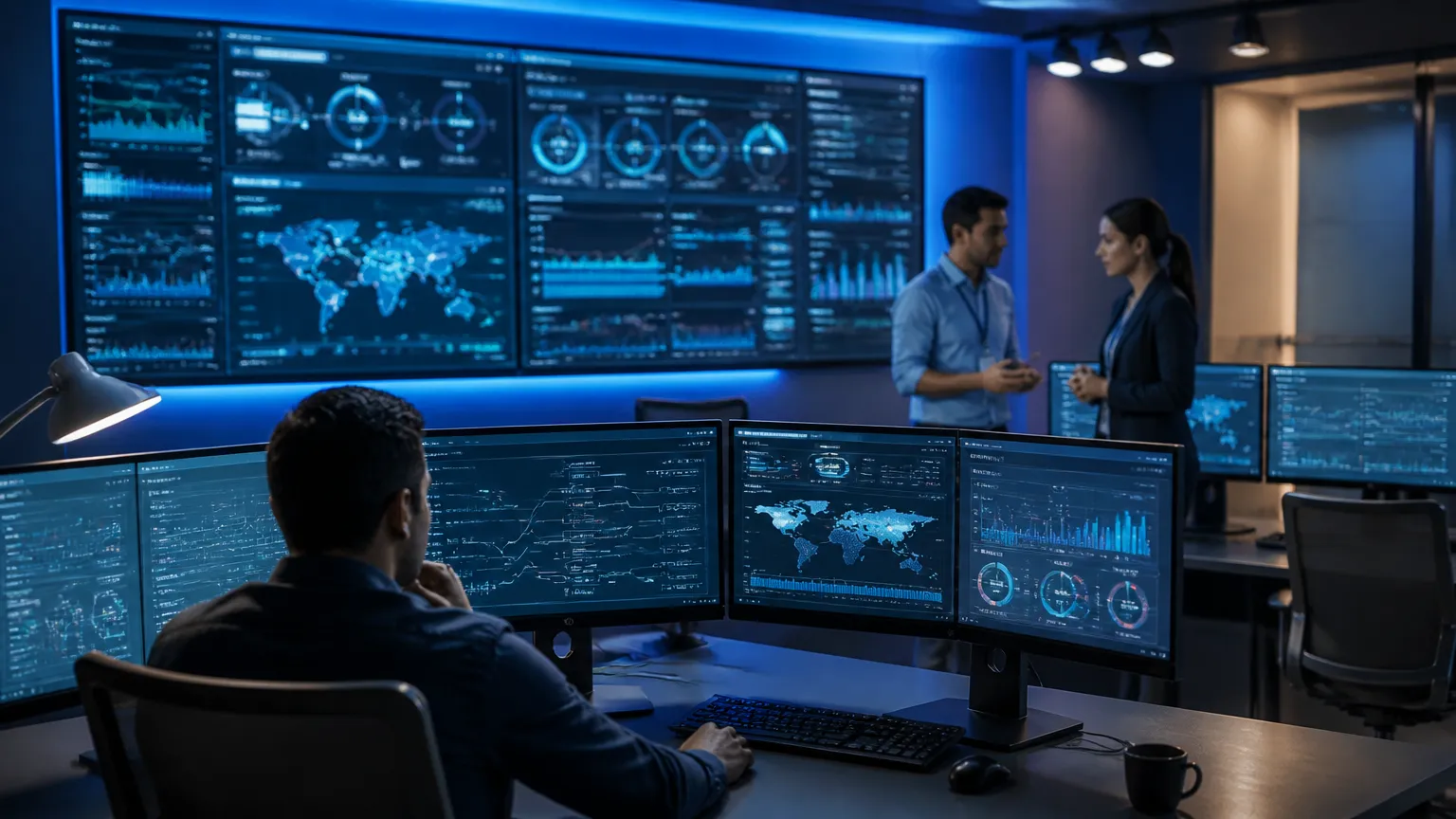 Monitoramento operacional integrado ao plano de continuidade de negócios da empresa
