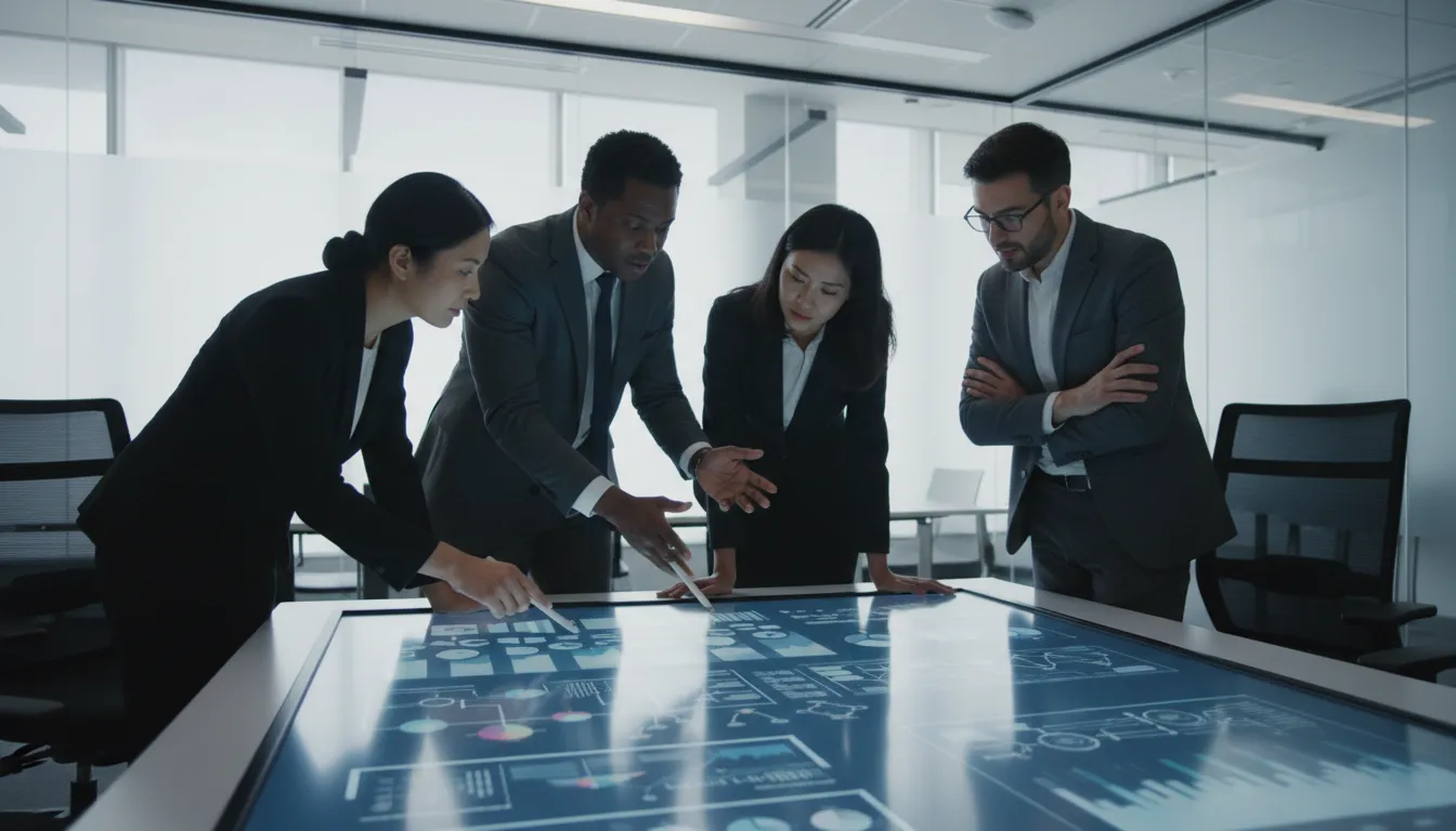 Quais são as estratégias colaborativas mais eficazes para analisar e gerenciar informações complexas em processos judiciais?