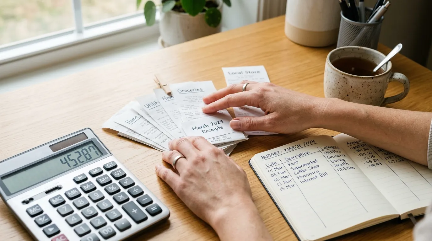 Organização financeira ensinando como cortar gastos supérfluos mantendo o essencial.