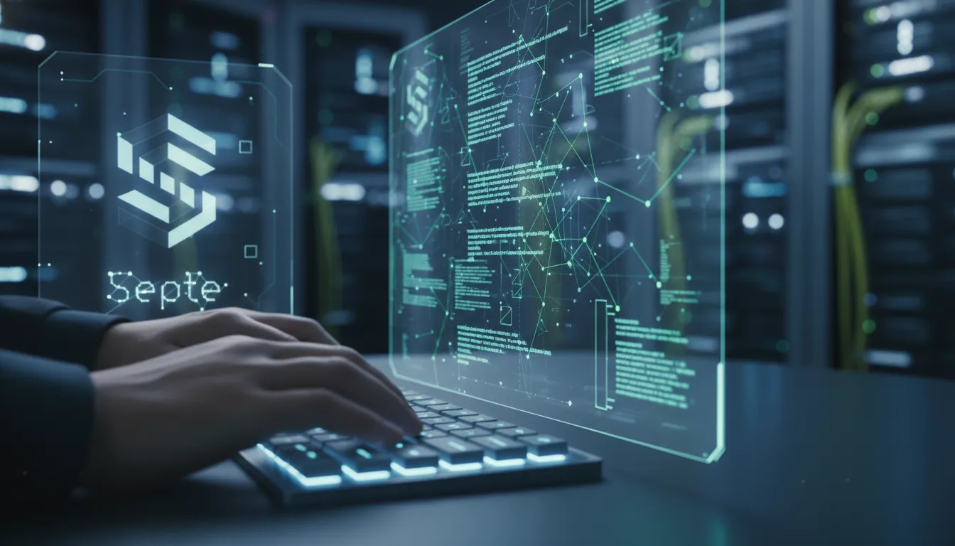 Criptografia e segurança da informação em ambiente corporativo, representando a proteção de dados com padrões ISO.