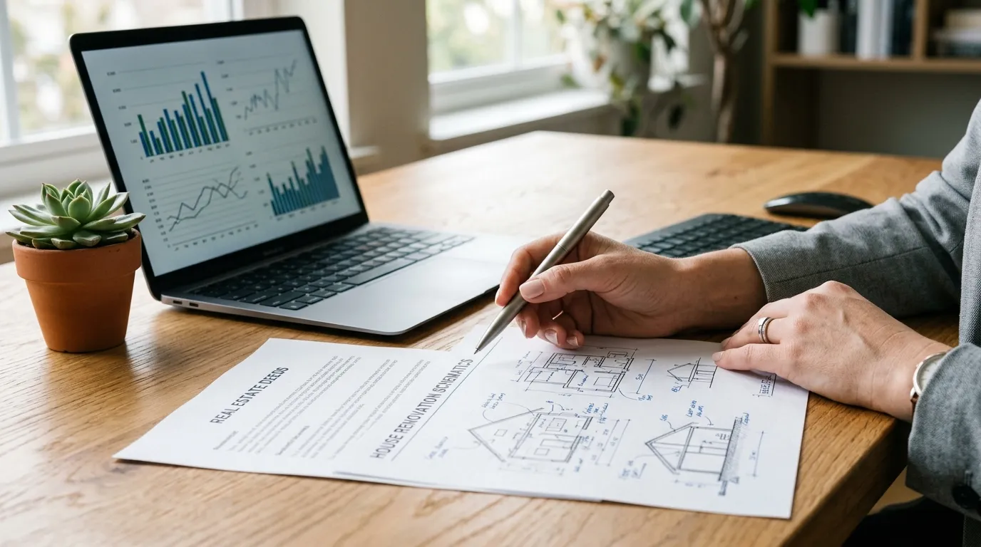 Documentos e projetos para decidir o que fazer com imóvel quitado em reformas ou investimentos