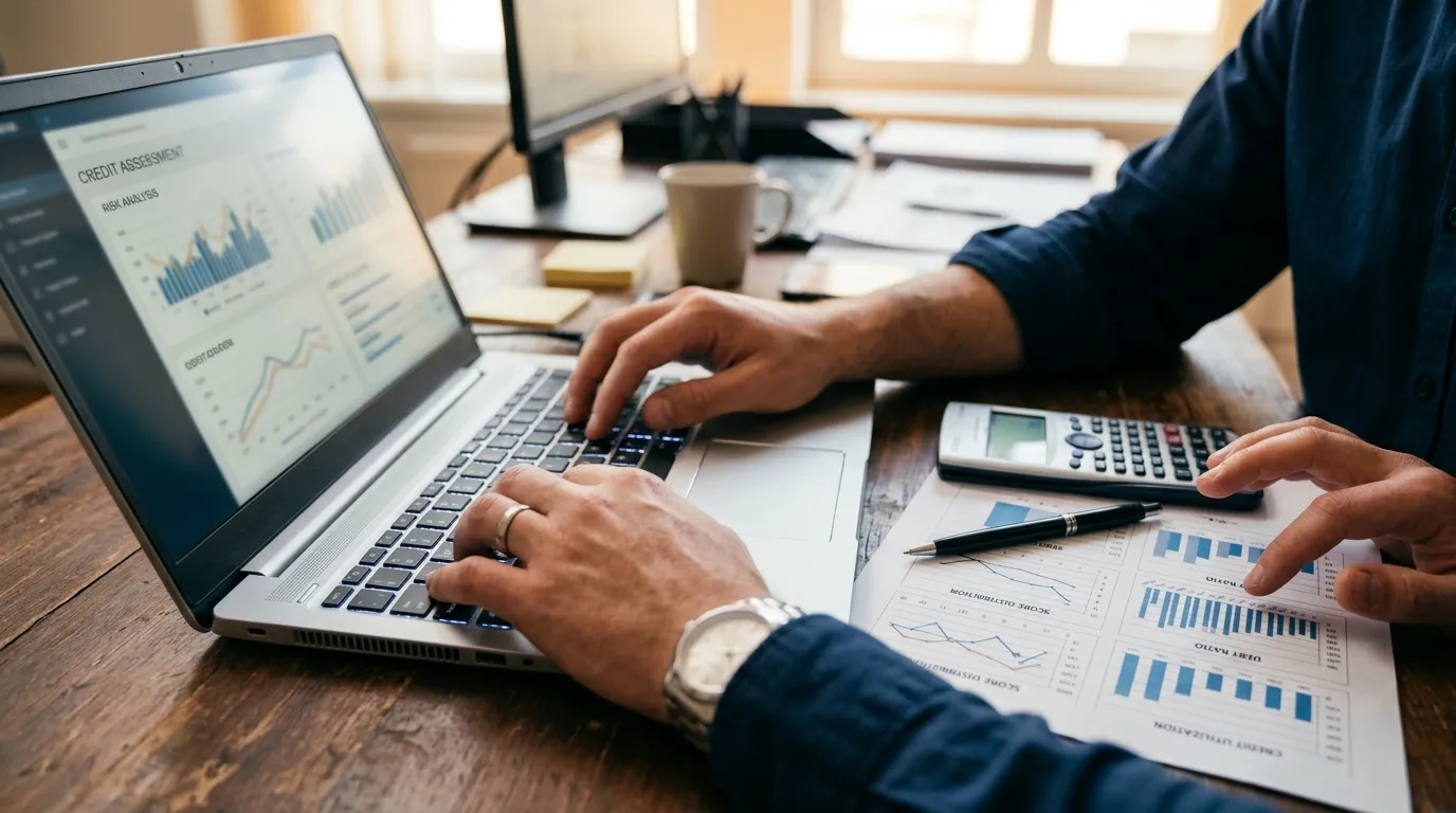 Análise de score e histórico financeiro ligada aos motivos para recusa de refinanciamento de veículo.