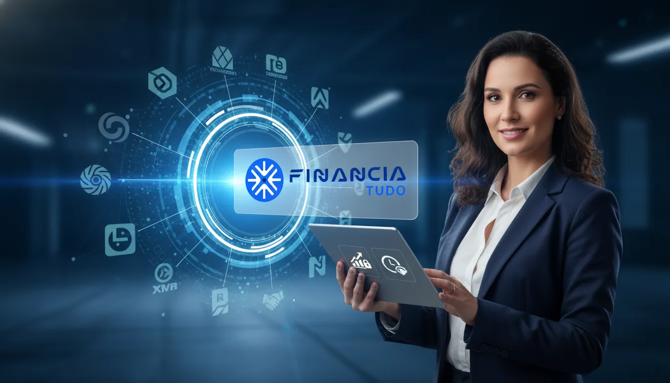 Mulher segura com o planejamento de crédito com garantia, beneficiada pela ampla rede de bancos parceiros da Financia Tudo.