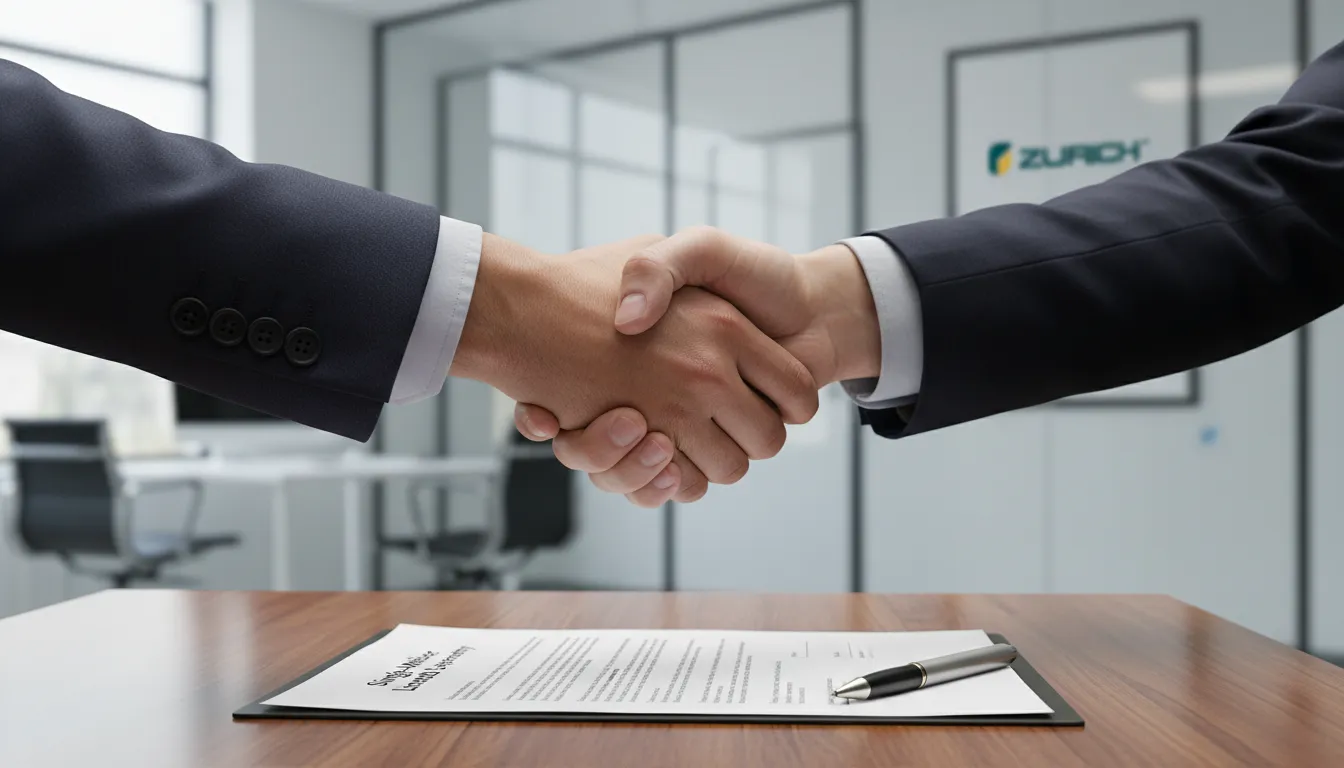 Aperto de mãos sobre um contrato, simbolizando o acordo legal para a formação de uma sociedade limitada unipessoal e seus benefícios.