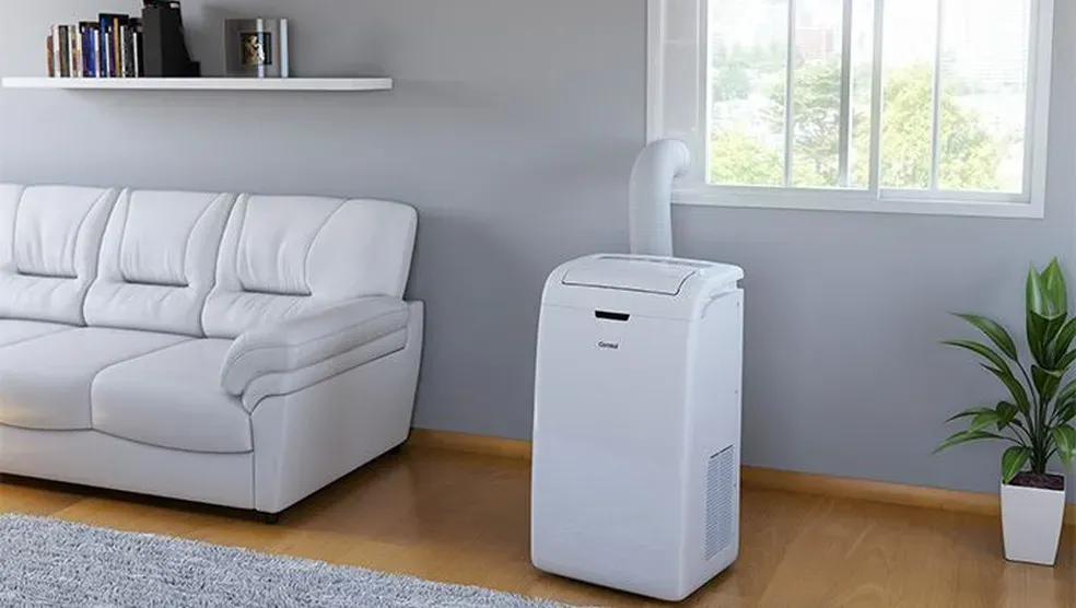 Ilustração da seção: O Que é um Ar Condicionado Portátil