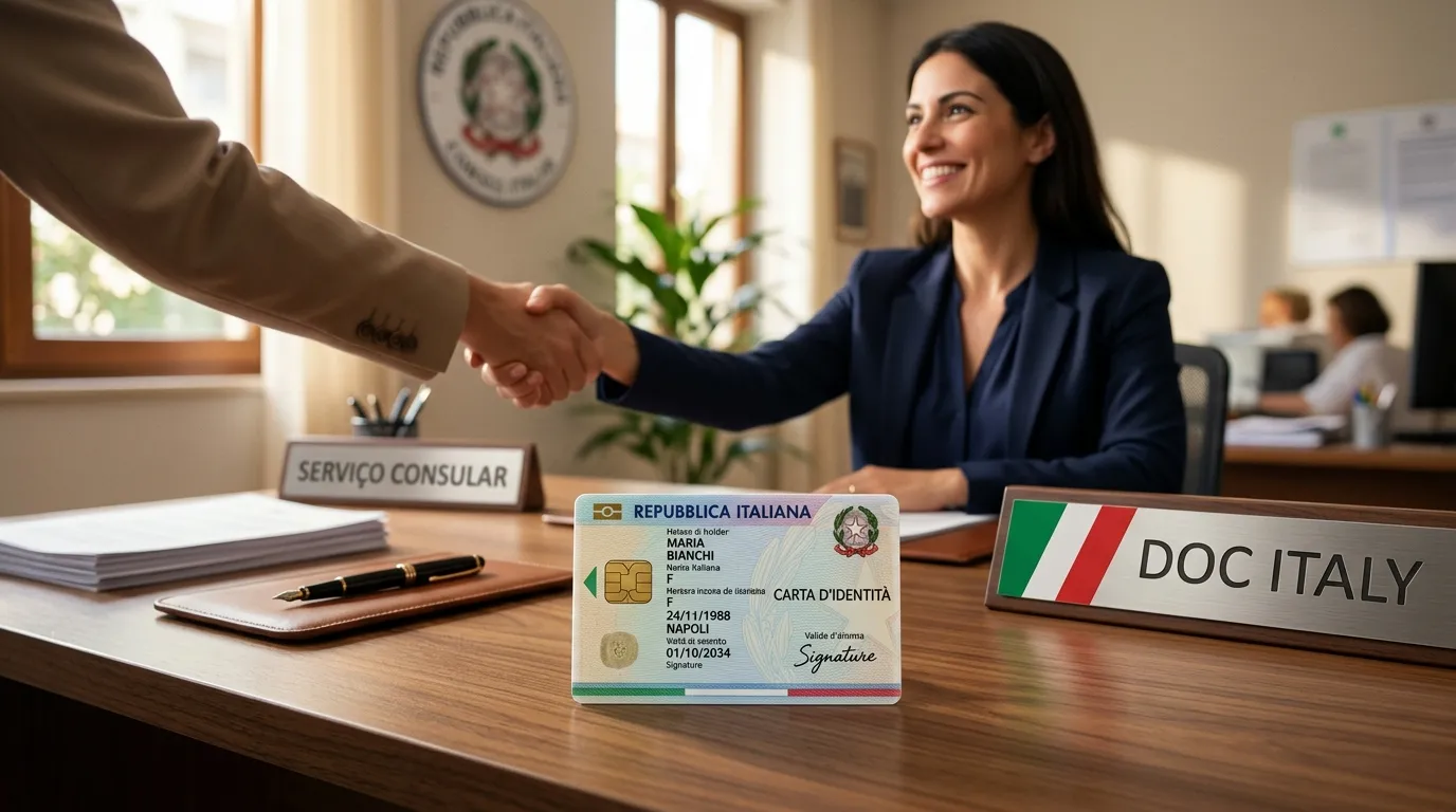 Emissão da CIE no Consulado Italiano: Requisitos, AIRE e Como Solicitar a Sua Carteira Eletrônica.