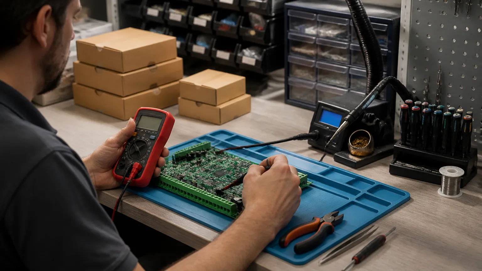 Manutenção e retorno de equipamento utilizando CFOP 6915 e notas fiscais de remessa.