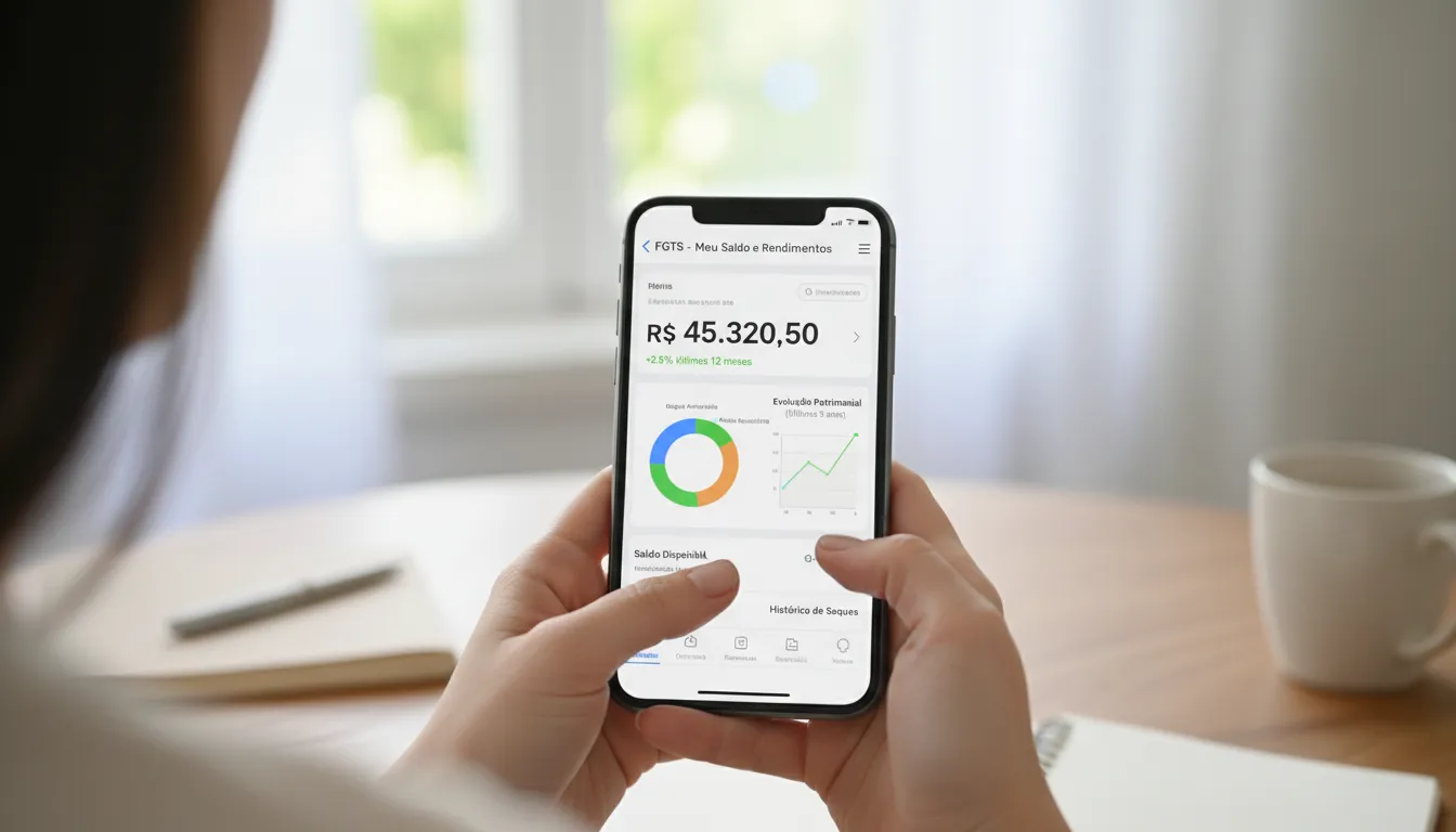 Aplicativo mostra saldo e movimentações do FGTS para auxiliar na organização financeira