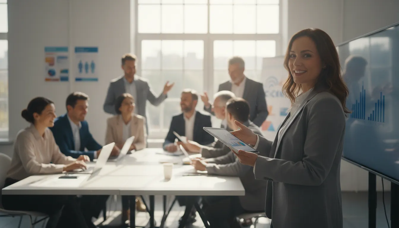 Ambiente de trabalho positivo com compliance e prevenção, evitando casos de assedio moral no trabalho.