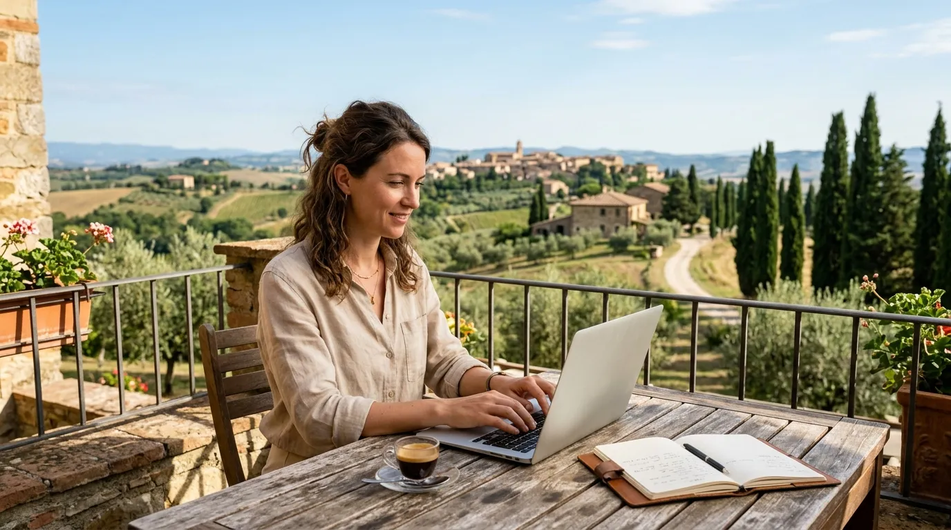 Guia prático para atuar em regime de home office itinerante na Itália