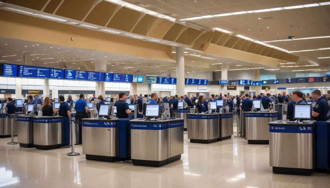 Ilustração da seção: How TSA PreCheck Works