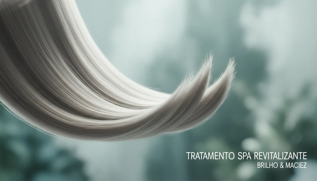 Cabelo feminino saudável com brilho e pontas seladas após cuidados e tratamentos caseiros.