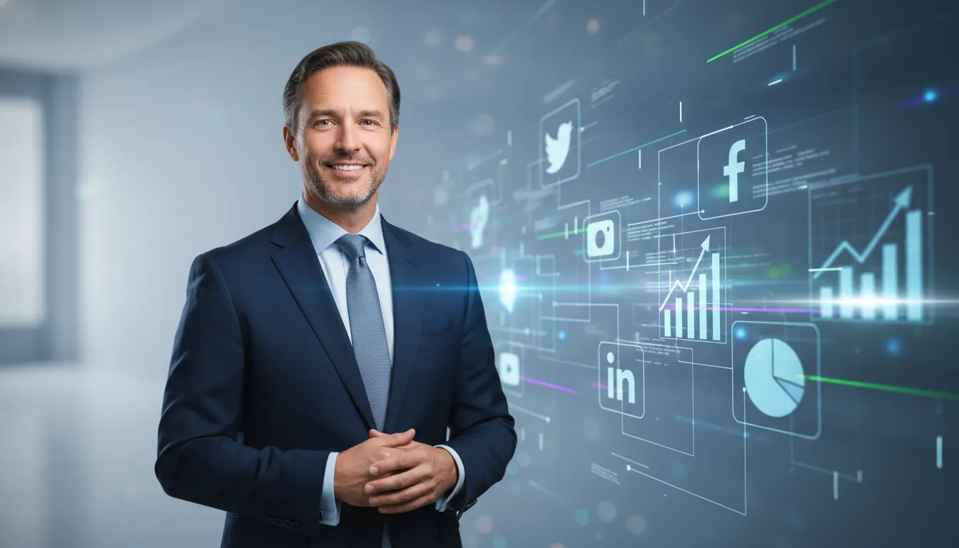 Empresário economiza tempo e foca no negócio, delegando gestão de redes sociais a uma agência de social media.