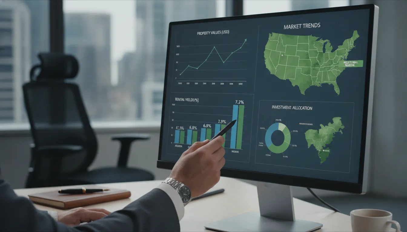 Como Investir em Imóveis nos Estados Unidos: Análise de dados e tendências do mercado imobiliário.