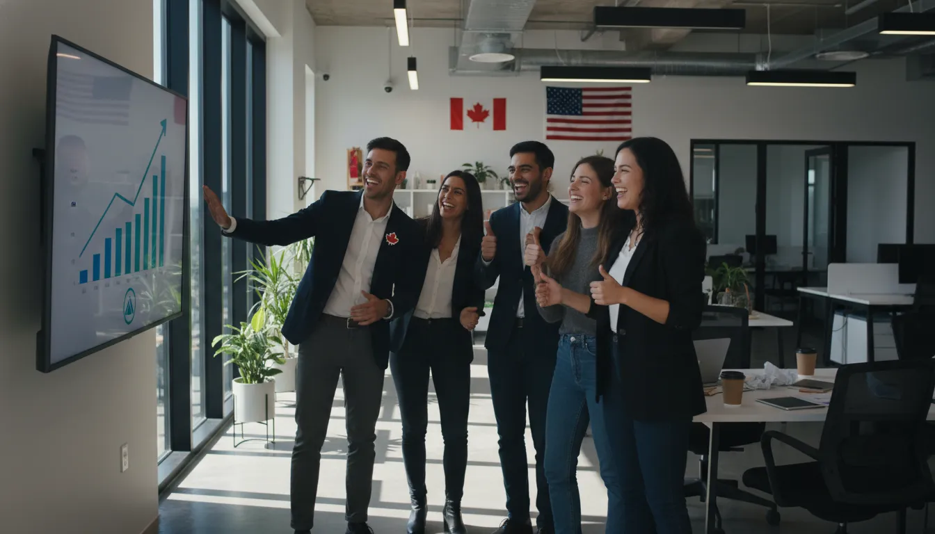 Thriving Canadian-owned business in the US, achieving growth and success thanks to strategic guidance for their visa tn.