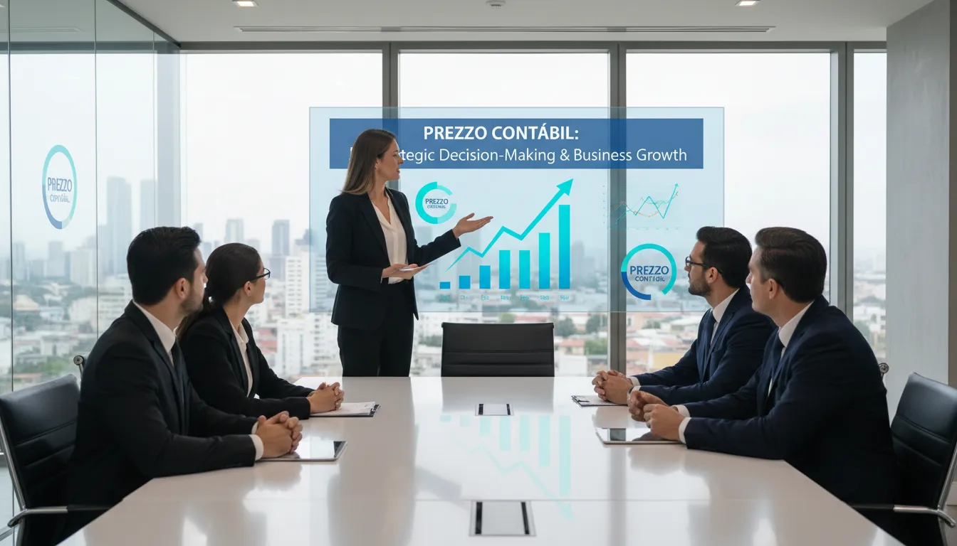 Consultor financeiro apertando a mão de um empresário em um Escritório de Contabilidade Especializado em Lucro Real, representando a parceria e confiança entre a Prezzo e seus clientes.