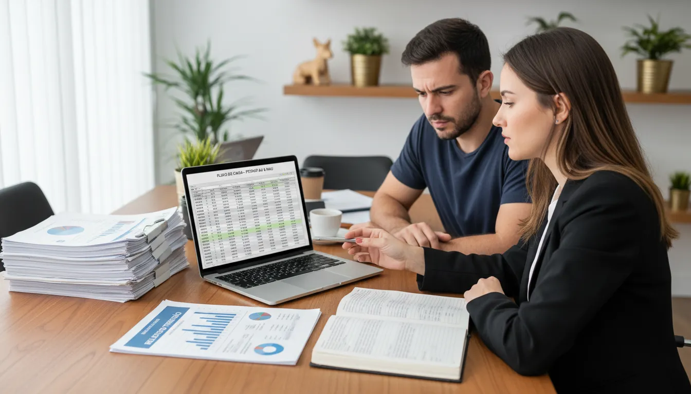 Consultora ajuda empresário do setor de serviços a entender os impactos da reforma tributária.