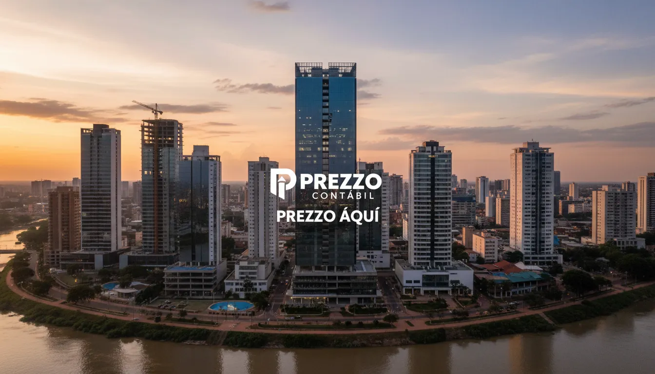 Uma vista panorâmica de Assunção, destacando o sucesso e crescimento da Prezzo Contábil no mercado de contabilidade no Paraguai.