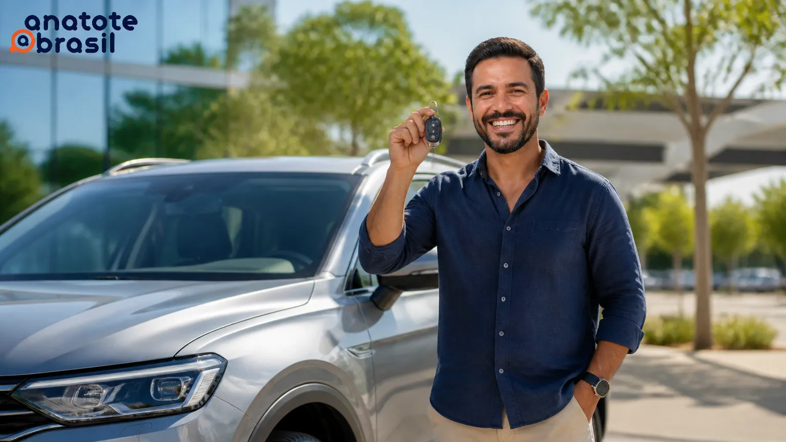 Contemplação e uso da carta de crédito mostrando como funciona o consórcio de carro na entrega do veículo.