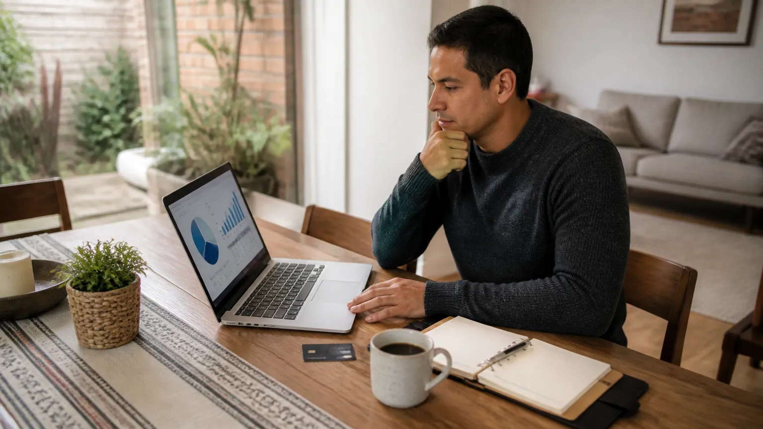 Planejamento financeiro para definir o valor ideal do limite do cartão sem dívidas.
